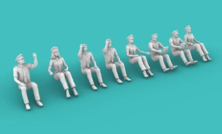 1/144 Airline Pilots