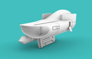 1/144 F-16 Intake EARLY, w/ Sniper pod for Revell kit