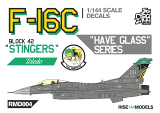 1/144 F-16C decals STINGERS OHIO ANG. VOL.2 (HAVE GLASS SCHEME)