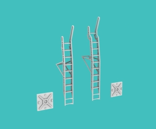 1/144 Su-27 UB Boarding Ladder (Trumpeter kit)